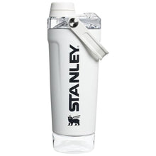Load image into Gallery viewer, STANLEY Vitalize Shaker Bottle 20 oz | Leakproof Insulated Stainless Steel Shaker Cup | Base Storage and Twist On Fast Flow Lid | Protein Shakes and Pre Workout Powder | BPA-Free | Chalk_1
