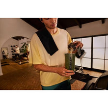 Load image into Gallery viewer, STANLEY Vitalize Shaker Bottle 20 oz | Leakproof Insulated Stainless Steel Shaker Cup | Base Storage and Twist On Fast Flow Lid | Protein Shakes and Pre Workout Powder | BPA-Free | Azure_5528