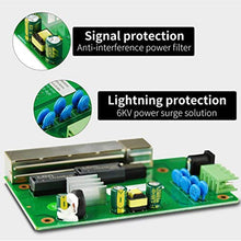 Load image into Gallery viewer, STEAMEMO 5-Port Industrial Ethernet Switch | DIN-Rail Mount | 100Mbps Ports + 1Gbps Switching | -40C to 70C Operation | Rugged Metal Housing | Lifetime Protection, Black_513