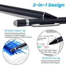 Load image into Gallery viewer, Stylus Pen for Lenovo Yoga 520/530/540/740/940 Tablets, EDIVIA Digital Pencil with 1.5mm Ultra Fine Tip Pencil for Lenovo Yoga 5/6/7 Stylus, Black_1119