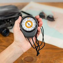 Load image into Gallery viewer, Sun Company Altimeter 203 - Battery-Free Altimeter and Barometer | Weather-Trend Indicator with Rugged ABS Case and Lanyard | Reads Altitude from 0 to 15,000 Feet, Multicoloured_8768