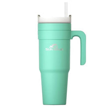 Load image into Gallery viewer, SUN NINJA - 40oz Tumbler - Light Green, LightGreen_1