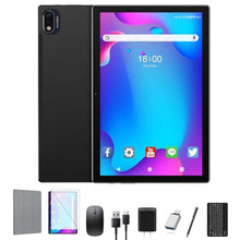 Load image into Gallery viewer, SUNTUNG Android Tablet, 2026 Latest 10 inch Android 14 Tablet, MTK8183 Octa-Core, 16GB 128GB 1TB Expansion, 2.4/5G WiFi, 21MP Camera, Gemini AI 2.0, Tablets with Keyboard, Mouse, Case etc, Black_1