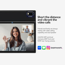 Load image into Gallery viewer, SUNTUNG Android Tablet, 2026 Latest 10 inch Android 14 Tablet, MTK8183 Octa-Core, 16GB 128GB 1TB Expansion, 2.4/5G WiFi, 21MP Camera, Gemini AI 2.0, Tablets with Keyboard, Mouse, Case etc, Black_2027