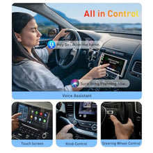 Load image into Gallery viewer, SWITCHFLUX Wireless Carplay Adapter,2024 Upgraded Apple CarPlay Converts Wired to Wireless Adapter for iPhone,No Delay Carplay Dongle for Apple iOS 10 & Android 11 and Above, black_4557