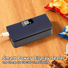 Load image into Gallery viewer, Syaws Mini Bag Sealer,Rechargeable Sealer Machine with LED Power Display,Heat Sealer and Cutter with 6 Adjustable Gears,Portable Bag Resealer for Chips Snacks Mylar Bags (Blue)_609