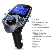 Load image into Gallery viewer, T11 Wireless Bluetooth FM Transmitter Handsfree Car Kit MP3 Player Wireless Bluetooth Adapter with Dual USB Port Car Kit_3574
