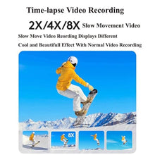 Load image into Gallery viewer, Tangxi Head Mounted Video Camera, 4K 60FPS Head Mounted Camcorder 42MP 120 Wide Angle EIS 6.0 Anti Shake APP Control Wearable Vlog Camera for Sports Travel_4341