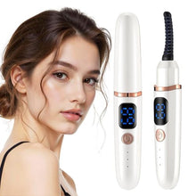Load image into Gallery viewer, TatTech Heated Eyelash Curler, Electric Eyelash Curler 3 Temp Settings, White_1