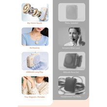 Load image into Gallery viewer, Teacher Voice Amplifier with 2 Wireless Mic & Magnetic Lavalier, Portable Voice Amplifier Personal Classroom Amplifier-Noise Canceling, 30H Working, Mini Pa System for Teaching Tour Guide Yoga (Blue)_982