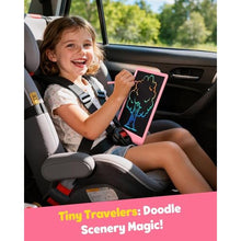 Load image into Gallery viewer, TEKFUN LCD Writing Tablet for Kids, 10-inch Coloring Drawing Pad, Mess Free Doodle Board, Airplane Travel Toys for Boys and Toddlers, Road Trip Essentials, Gifts for 3 4 5 6 7 8 Year Old Girls (Pink)_2449