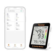 Load image into Gallery viewer, Temtop S1+ Smart Air Quality Monitor with Indoor Thermometer Hygrometer_1