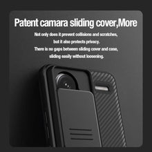 Load image into Gallery viewer, teroxa Compatible with Xiaomi Redmi Note 13 Pro Plus 5G Case, Slide Cover Camera Lens Privacy Protection Hard PC Back Soft TPU Bumper (Black)_7326