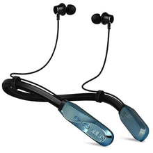 Load image into Gallery viewer, TERUBIN Neckband Bluetooth Headphones, 120H Long Playtime Wireless Stereo Neckband Earbuds with Microphone, Waterproof Around The Neck Headphones in Ear Headset for Sports/Workout/Office (Blue)_1