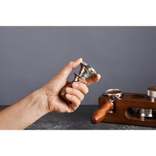 Load image into Gallery viewer, Teyearlife 54mm Tamper Replacement for Breville tamper Adjustable Depth The espresso tamper made of Stainless Steel and Solid wood it's a good Coffee Tamper for Home espresso barista(53.3mm), Metal_1