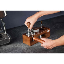 Load image into Gallery viewer, Teyearlife 54mm Tamper Replacement for Breville tamper Adjustable Depth The espresso tamper made of Stainless Steel and Solid wood it's a good Coffee Tamper for Home espresso barista(53.3mm), Metal_6075