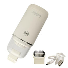 Load image into Gallery viewer, The Beadsmith CraftVac Rechargeable Mini Vacuum Basic Elements Quiet 1 Button Operation 2 Suction Levels 2 Nozzle Attachments Great for Beads, Glitter & More Instructions Included, Silver_1
