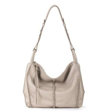 Load image into Gallery viewer, The Sak Los Feliz Hobo Purse - Premium Large Leather Women's Handbag for Everyday & Travel - Durable Purse With Zipper Pocket, Sand_1