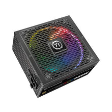 Load image into Gallery viewer, Thermaltake Toughpower Grand RGB 650W 80+ Gold Smart Zero 256-Color RGB Fan Fully Modular Power Supply 10 YR Warranty PS-TPG-0650FPCGUS-R, Black_616