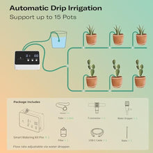 Load image into Gallery viewer, THIRDREALITY Zigbee Smart Watering Kit Pro for Potted Plants, Indoor Plant Watering System, Hub Needed, Compatible with Echo Devices with Zigbee Hub Built-in,Home Assistant,SmartThings, Hubitat, Homey_695