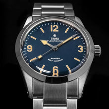 Load image into Gallery viewer, Thorn T003 PT5000 Automatic Mechanical Watch for Men 34 MM Sapphire Crystal 100 M Water Resistant, Blue Dial_464