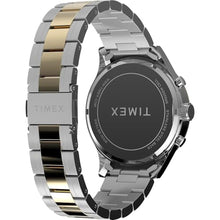 Load image into Gallery viewer, Timex Men's Dress Chronograph 43mm Watch - Two-Tone Bracelet Blue Dial Two-Tone Case, TwoToneTwoToneBlue_7188
