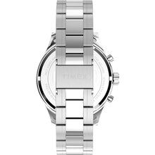 Load image into Gallery viewer, Timex Men's Dress Chronograph 43mm Watch - Silver-Tone Bracelet Black Dial Silver-Tone Case, SilverToneSilverToneBlack_7162