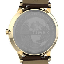 Load image into Gallery viewer, Timex Men's Waterbury Classic 40mm Watch - Brown Strap White Dial Gold-Tone Case_7201