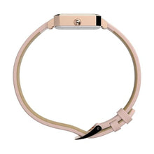Load image into Gallery viewer, Timex Women's Dress 21mm Watch - Pink Strap White Dial Rose Gold-Tone Case, PinkRoseGoldToneWhite_7180