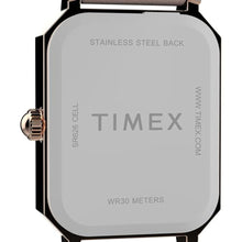 Load image into Gallery viewer, Timex Women's Dress 21mm Watch - Pink Strap White Dial Rose Gold-Tone Case, PinkRoseGoldToneWhite_7182