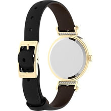 Load image into Gallery viewer, Timex Women's Main Street 31mm Watch - Black Strap Silver Dial Gold-Tone Case, BlackGoldToneSilver_7207