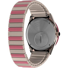 Load image into Gallery viewer, Timex Women's Q 36mm Watch - Two-Tone Expansion Band Pink Dial Rose Gold-Tone Case, TwoTonePinkRoseGoldTone_7149