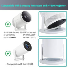 Load image into Gallery viewer, Tjweiqing HY300/Freestyle Projector Mount Compatible with Samsung Freestyle 2 Projector, Compatible with HY300 Projector Round Ceiling Mount (Metal Material, not 3D-Printed)_3144