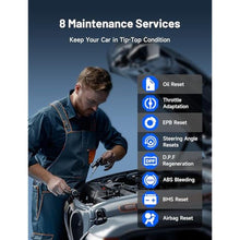 Load image into Gallery viewer, TOPDON TopScan Lite OBD2 Scanner Bluetooth, Bi-Directional All System Diagnostic Tool with AI Assistant, 8 Resets, Repair Guides, Performance Test, FCA AutoAuth & CAN-FD for iOS Android, Black_1448