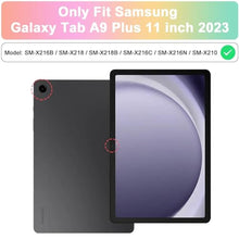 Load image into Gallery viewer, TopEsct Kid's Case for Samsung Galaxy Tab A9 Plus 11" 2023 - Silicon Shockproof Cover with Screen Protector & Strap(Rainbow)_430
