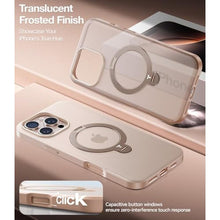 Load image into Gallery viewer, TORRAS 360 Spin Magnetic Stand for iPhone 16 Pro Max Case, Fit for MagSafe, Military Grade Protective Ostand Case for 16 Pro Max Phone Case with Stand Rotatable, Desert Pink 6.9 inch, RoseGold_1033