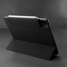 Load image into Gallery viewer, TORRO Smart Folio Compatible with iPad Pro 12.9 6th / 5th / 4th /3rd Gen - Leather iPad Pro 12.9 2022 Smart Case Magnetic Cover with Auto Wake/Sleep and Stand Function (Black)_634