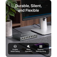 Load image into Gallery viewer, TP-Link TL-SG108S-M2, 8-Port Multi-Gigabit 2.5G Unmanaged Ethernet Switch, White_224