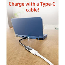 Load image into Gallery viewer, TriverseTech Dual Mode USB-C to 3DS/2DS/DSi Series Charging Cable: Support USB-A to C & USB-C to C Cable, Black_763