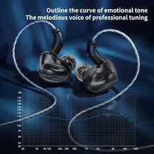 Load image into Gallery viewer, TRN Dolphin In-Ear Monitor Earphones, 10mm Dual Magnetic Dynamic Driver, LCP Diaphragm IEM Headphones, Detachable 0.78mm 2-Pin Cable, HiFi Wired Earbuds for Music, Studio, Gaming (Type-C, Mic), TypeC_119