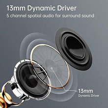 Load image into Gallery viewer, True Wireless Earbuds, 4 Mics Call Noise Cancelling Headphones 13mm Dynamic Driver for Deep Bass & Stereo Sound, Wireless Charging Case, Aadaptive EQ & Low Latency for Online Meeting & SportBlack_513