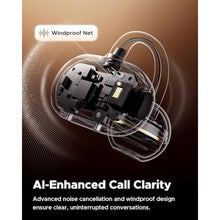 Load image into Gallery viewer, truefree C10 Open-Ear Earbuds, Clip-On Wireless Headphones, Bluetooth 5.4, 12mm Driver with Spatial Sound, 28H Playtime, IPX5 Water-Resistant, AI-ENC Clear Calls, Dual Connection, App Customizable, Black_4089