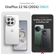 Load image into Gallery viewer, TUDIA MergeGrip Phone Case for OnePlus 12 5G 2024 - Military Grade, Drop Tested, Dual Layer, Shockproof, Anti-Slip, Heavy Duty & Protector Cover Protective Phone Case - Indigo Blue, IndigoBlue_8334