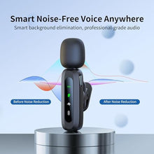 Load image into Gallery viewer, Uewpv Wireless Mini Microphone for iPhone 15/16/17, iPad, Android, Wireless Lavalier Microphone with Noise Reduction, Portable USB C Lapel Mic for Video Recording, Vlog, Tiktok, YouTube_557