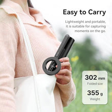 Load image into Gallery viewer, ULANZI 64.6'' Magnetic Selfie Stick Tripod Max, All-in-One Phone Tripod w Magnetic Phone Holder & Detachable Wireless Remote, C/W Magsafe, for iPhone 16 15 14 13 12 Series & Android Phones (Black), BLACKMAX_69