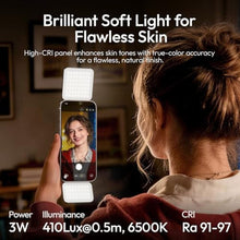 Load image into Gallery viewer, ULANZI GL01 Magnetic Phone Light LED Selfie Light for iPhone Android, White_246