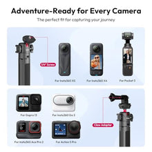Load image into Gallery viewer, ULANZI MT-16 Extendable Mini Camera Tripod, 4 Levels Adjustment 360 Ball Head Cold Shoe Lightweight Portable Vlog Travel Selfie Stick Handle Grip Desktop Webcam Tripod for DSLR Action Camera_341