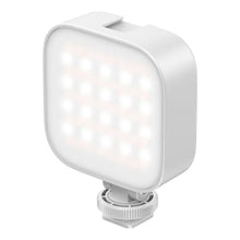 Load image into Gallery viewer, ULANZI U60 RGB Video Lights White LED Camera Light 360 Full Color Portable Photography Lighting w Quick Release Cold Shoe Adapter and Clip, 2500mAh Rechargeable CRI 95+ 2500-9000K Dimmable Panel Lamp_1