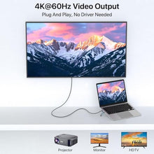 Load image into Gallery viewer, USB C Laptop Docking Station Stand, USB C Hub 7 in 1 Multiport Adapter with 4K HDMI, Gigabit Ethernet, USB A 3.0, PD 100W Charge, Universal Docking Stations for MacBook Pro/Air/Dell/HP/Surface/Lenovo, DarkGrey_436