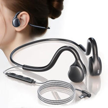 Load image into Gallery viewer, USB-C Wired Headphones,Open Ear Headphones with Mic, Plug in Headset with Premium Sound Type-C Headset Perfect for with Laptop, New iPhone 15 & 16, Samsung & Android Type C Phones- Black_1